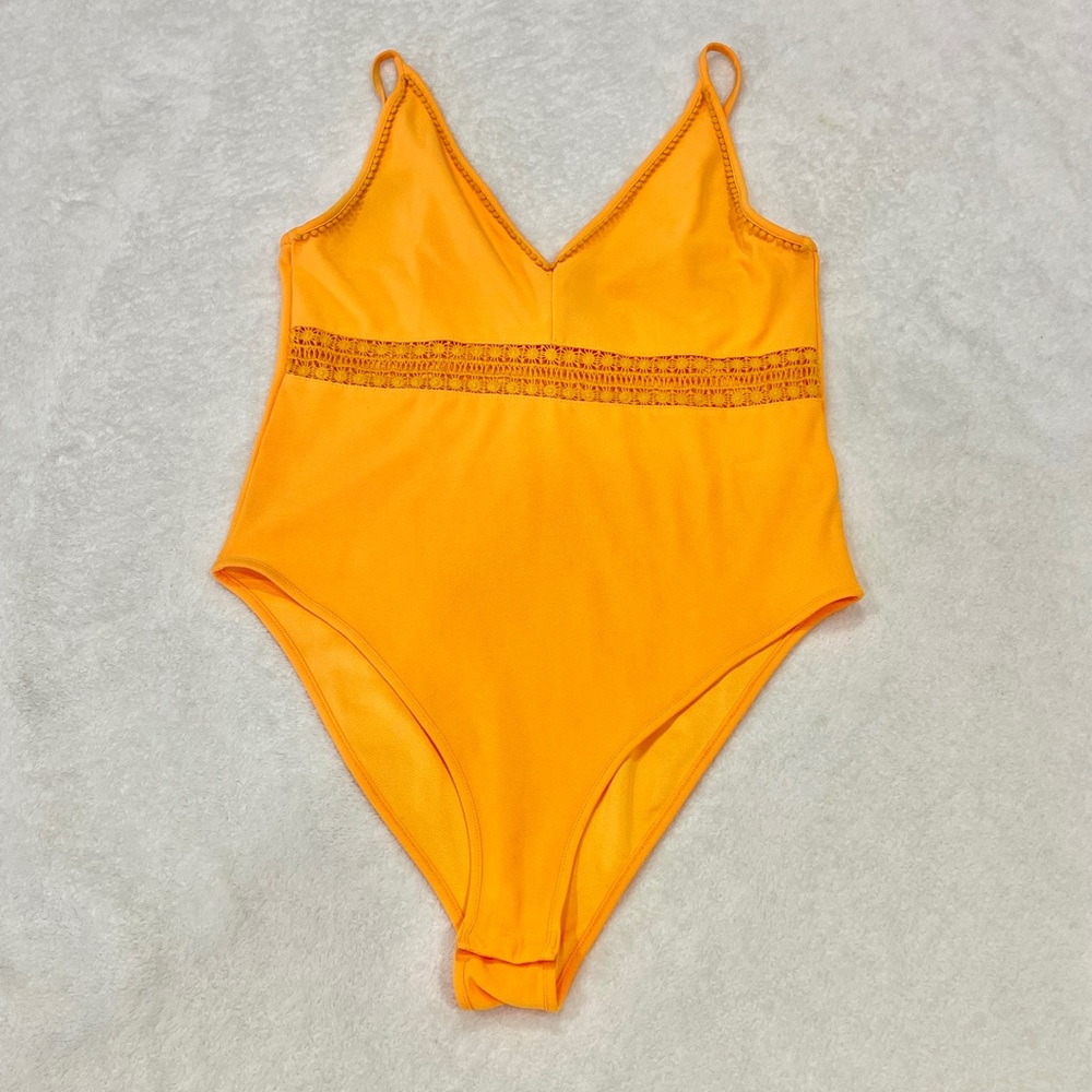 H&M Orange Bodysuit Size Medium
